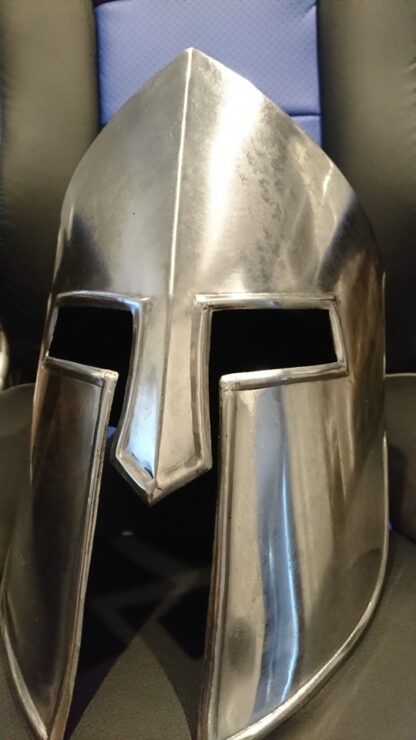 Spartan Style Silver Helm ⋆ Swords Magic And Dragons