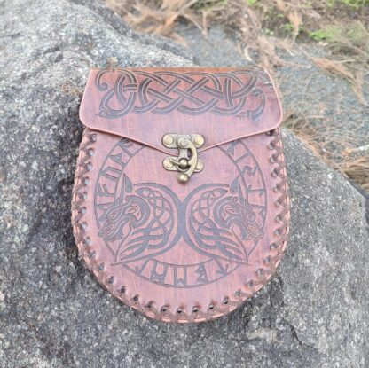 Viking Leather Belt bag