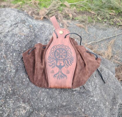 Viking Leather Dice bag