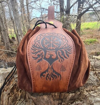 Viking Leather Belt bag