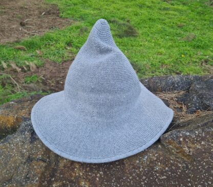 Grey Witch Hat