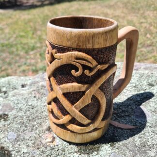 Wooden Dragon Mug