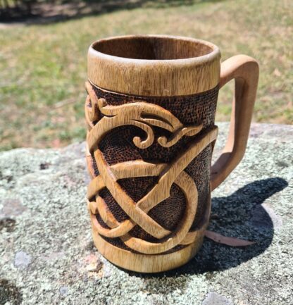 Wooden Dragon Mug